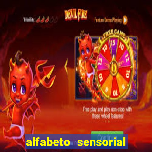 alfabeto sensorial para imprimir