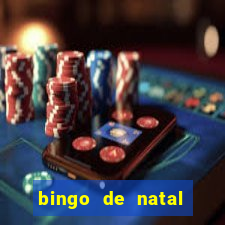 bingo de natal para imprimir gratis