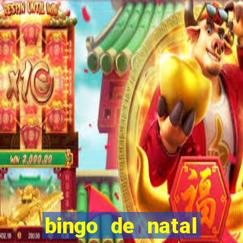 bingo de natal para imprimir gratis