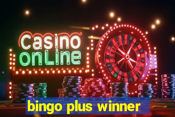 bingo plus winner