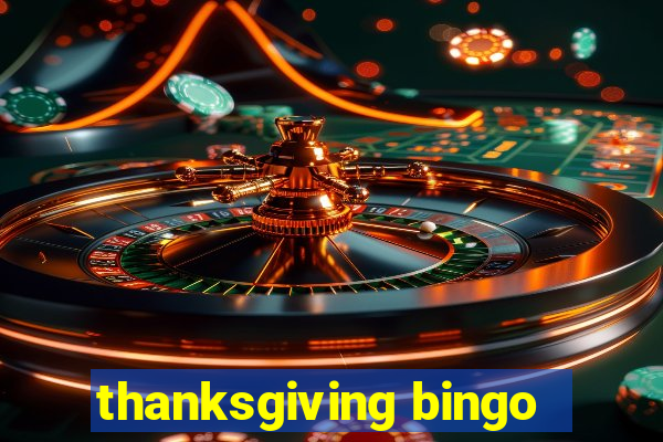 thanksgiving bingo