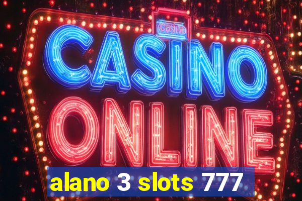 alano 3 slots 777