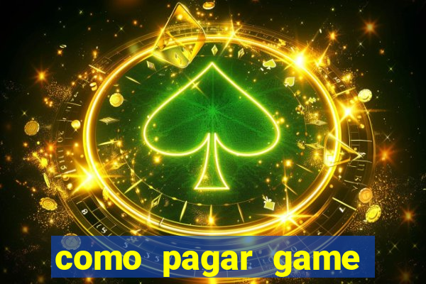 como pagar game pass com pix