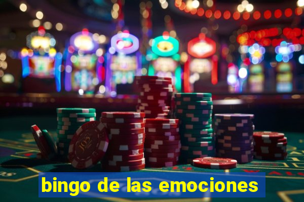 bingo de las emociones