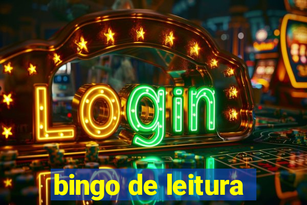 bingo de leitura