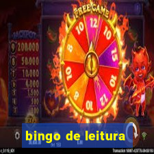 bingo de leitura