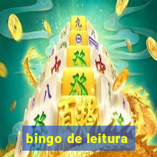 bingo de leitura