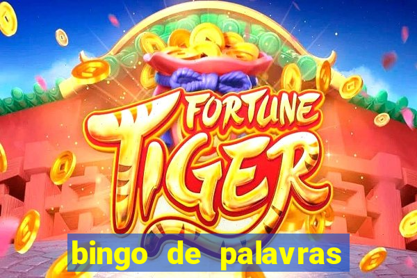 bingo de palavras como fazer