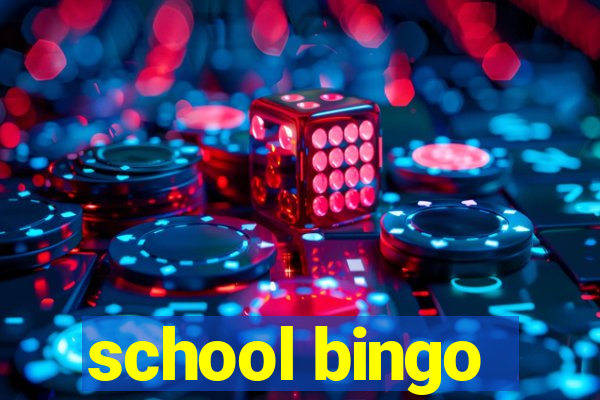 school bingo