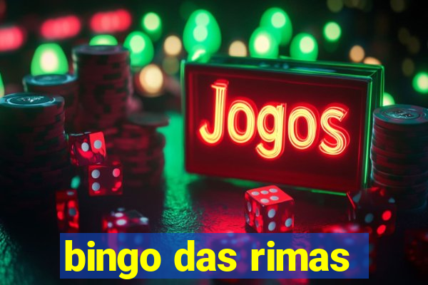 bingo das rimas