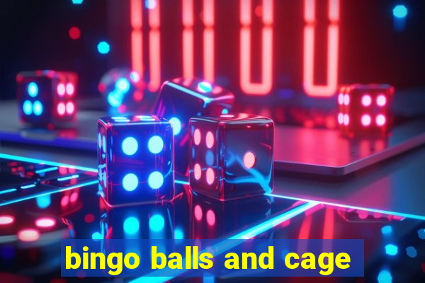 bingo balls and cage