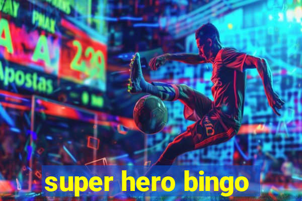 super hero bingo