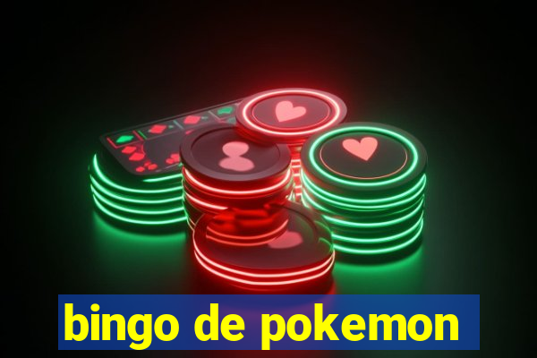 bingo de pokemon