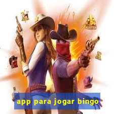 app para jogar bingo