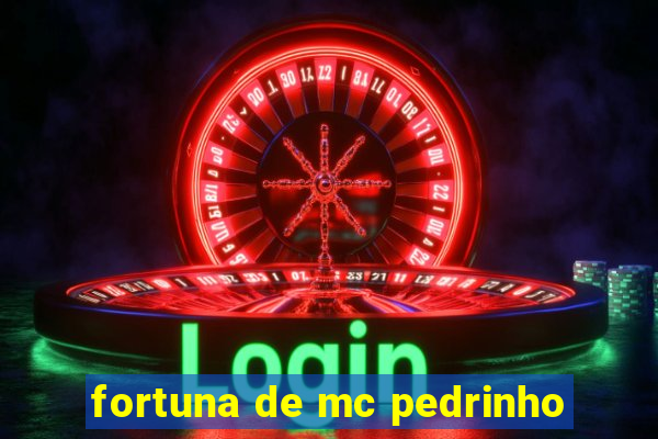 fortuna de mc pedrinho