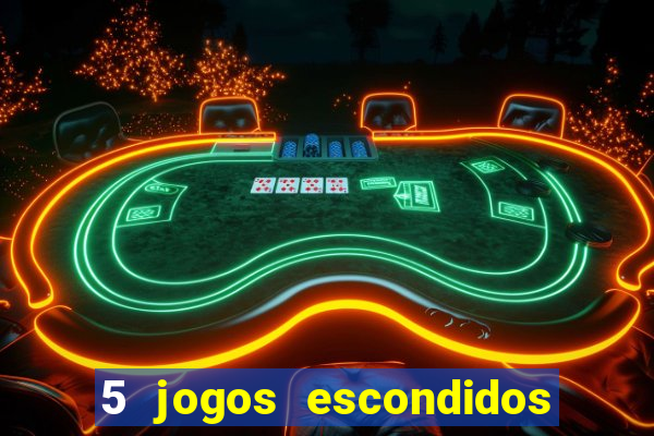 5 jogos escondidos no google