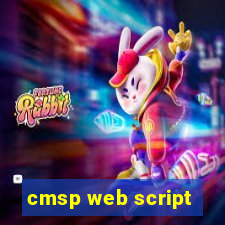 cmsp web script