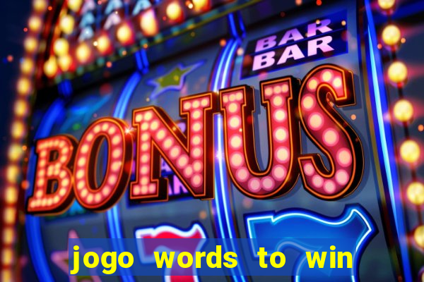 jogo words to win paga mesmo