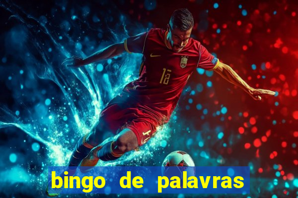 bingo de palavras cha de bebe